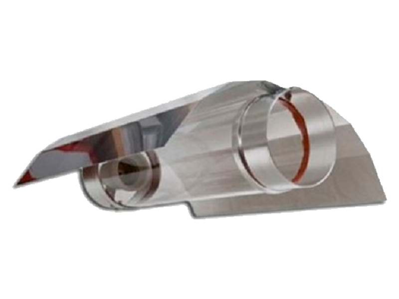 Cool Tube Glass 150 mm con Reflector Sencillo Liso