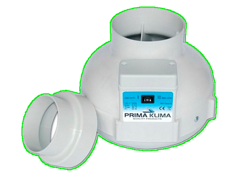 Extractor Prima Klima 2velocidades