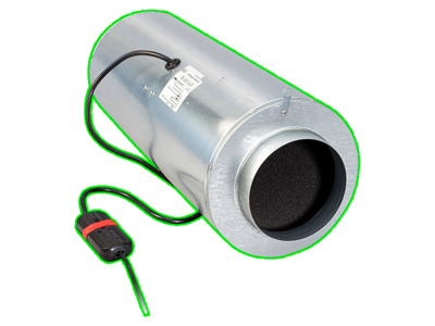Extractor Can Fan Iso-Max con Silenciador 150/200/250/315/355º