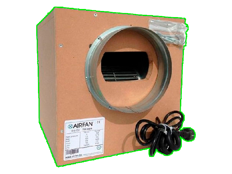 Uni ISO-Box MDF 250 m3/h  (150in-150 out)