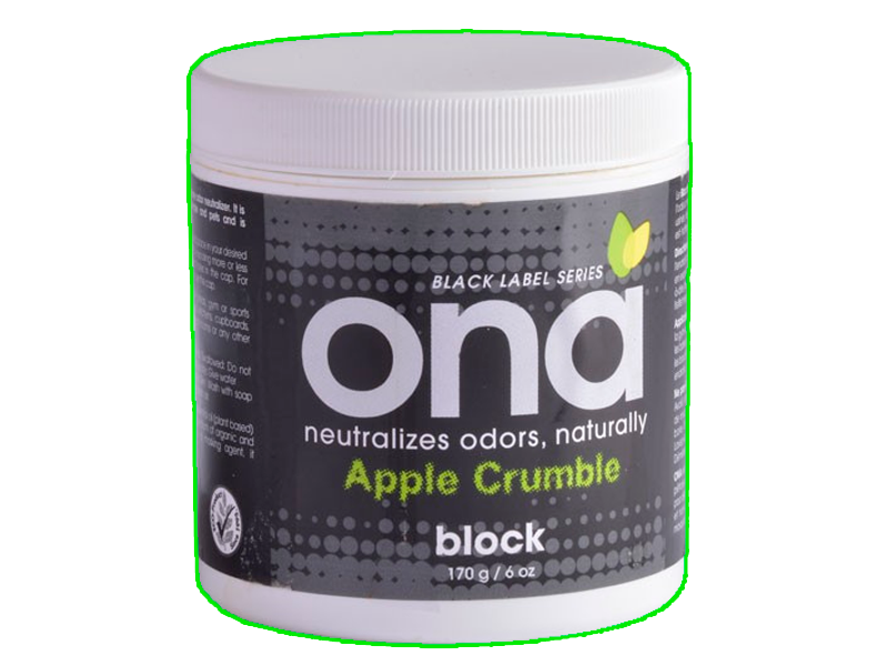 Ambientador ONA Block APPLE 170gr