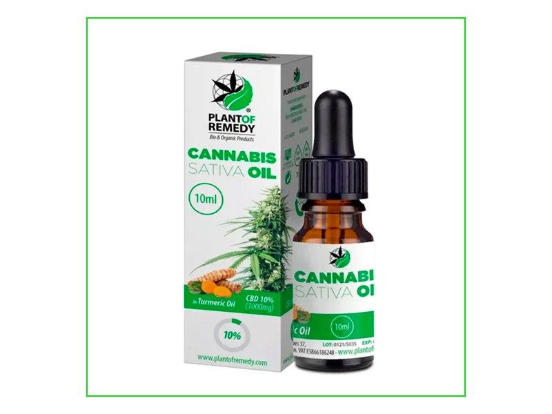 CBD Oil Remedy Cúrcuma 10ml