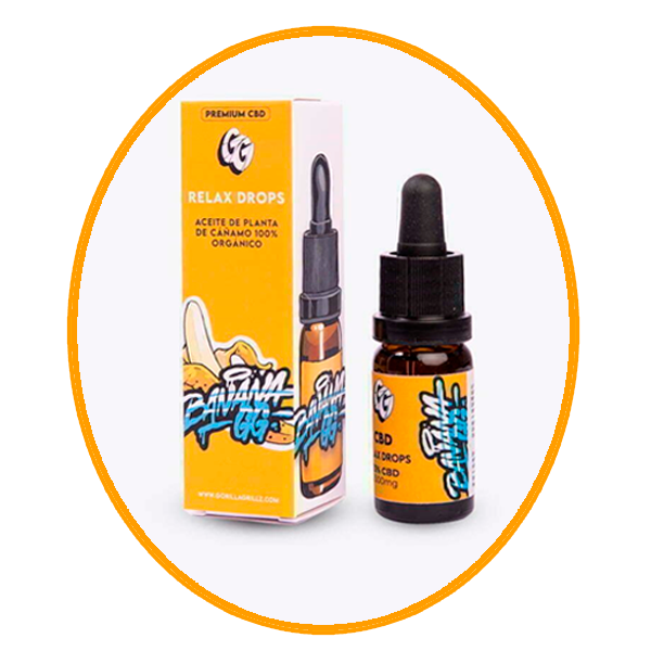 RELAX DROPS 25%CBD Banana GG