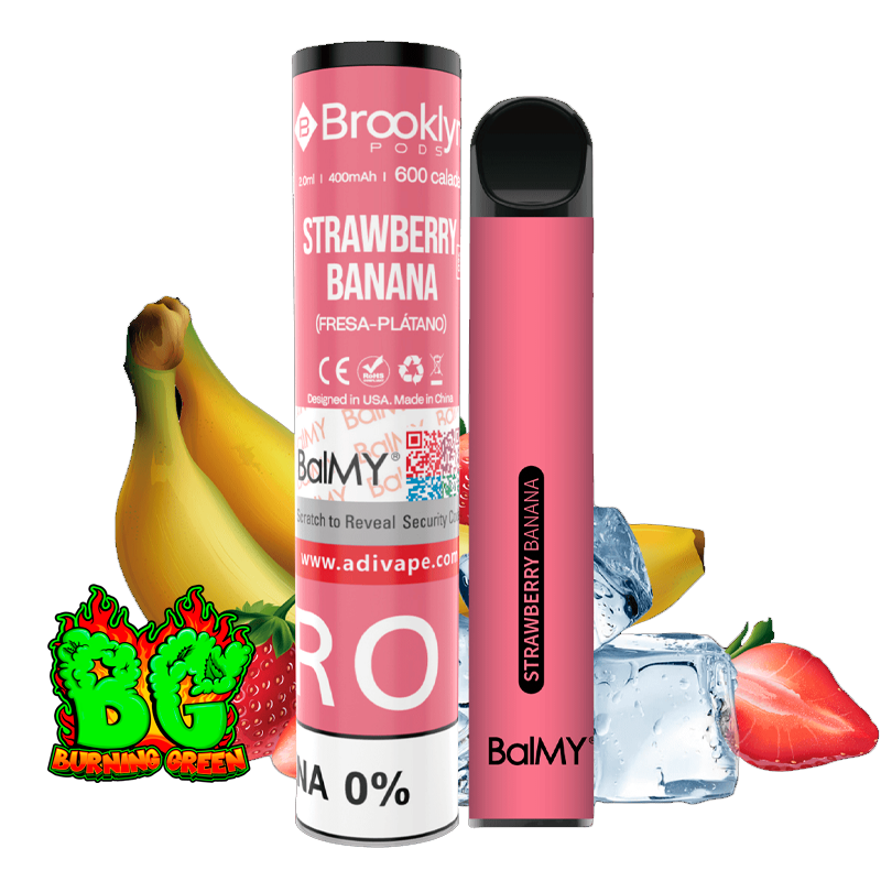 Vapers 2% Nicotina Strawberry Banana