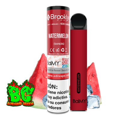 Vapers 2% Nicotina Watermelon
