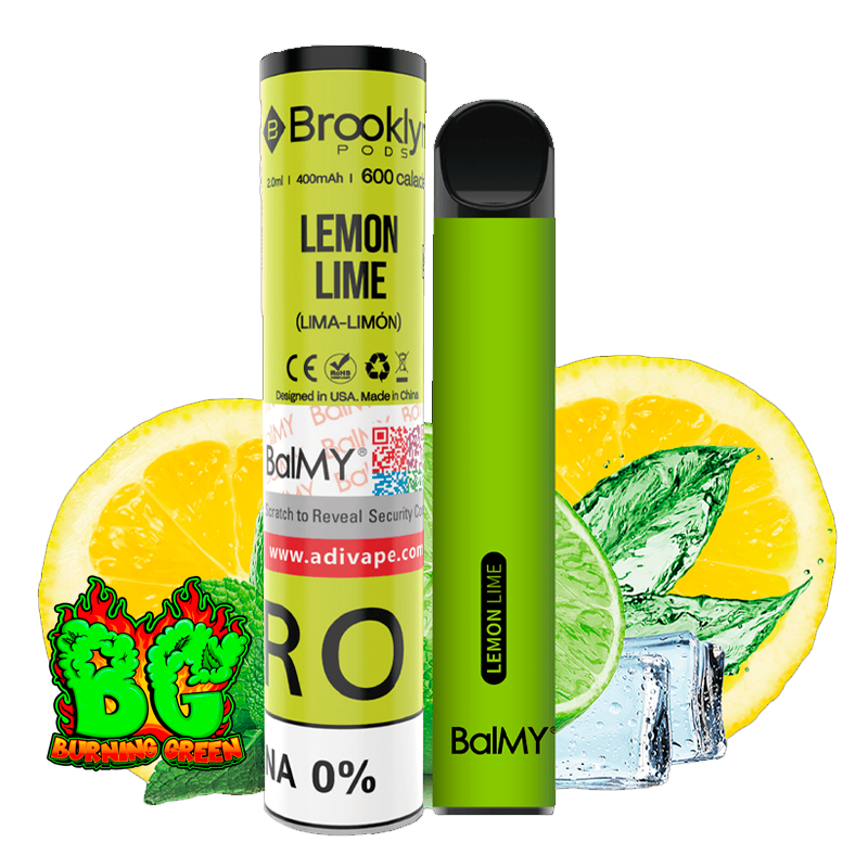 Vapers 2% Nicotina Lima.Limón