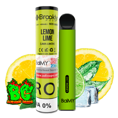 Vapers 2% Nicotina Lima.Limón