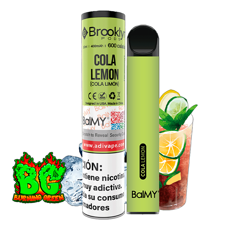 Vapers 2% Nicotina Cola.Limón