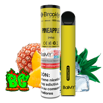 Vapers 2% Nicotina Pinneaple