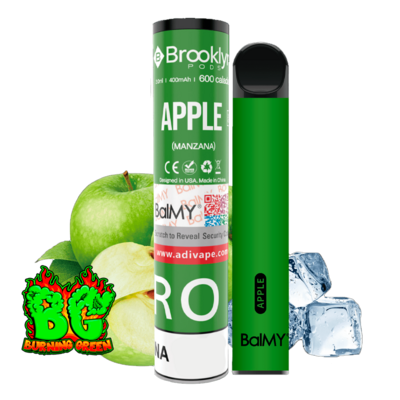 Vapers 2% Nicotina .Manzana.