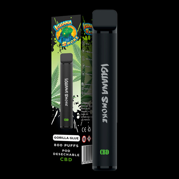 Vaper Desechable CBD Gorilla Glue 800 Puffs