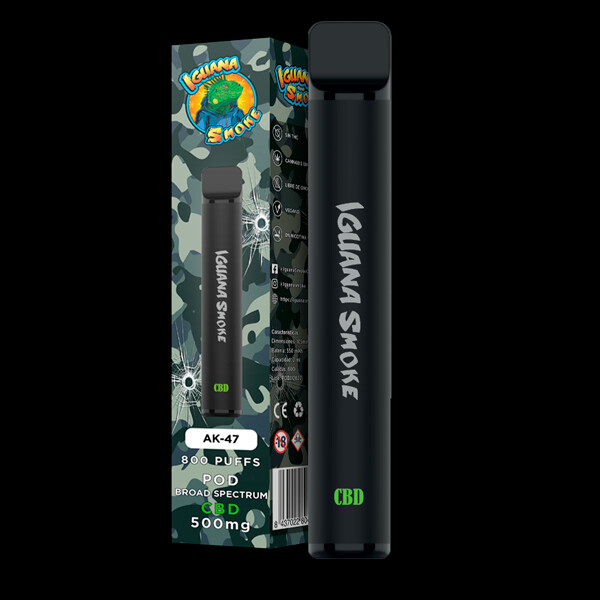 Vaper Desechable CBD AK47 800 Puffs