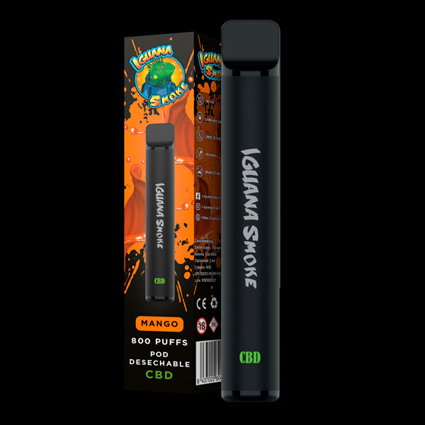 Vaper Desechable CBD Mango 800 Puffs