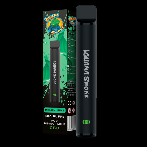 Vaper Desechable CBD Melon Mint 800 Puffs