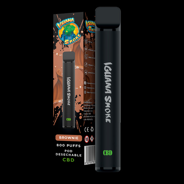 Vaper Desechable CBD Brownie 800 Puffs