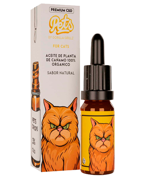 Aceite CBD PETS 3% Para Gatos – 10ml