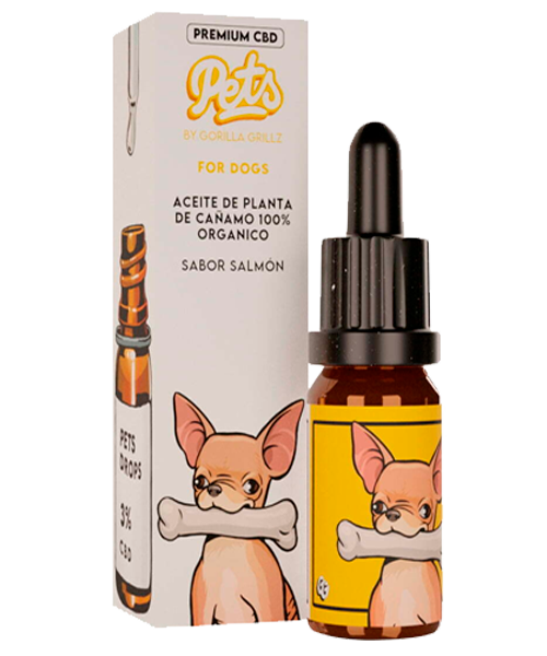 Aceite CBD PETS 3%.6% Para Perros - 10ml