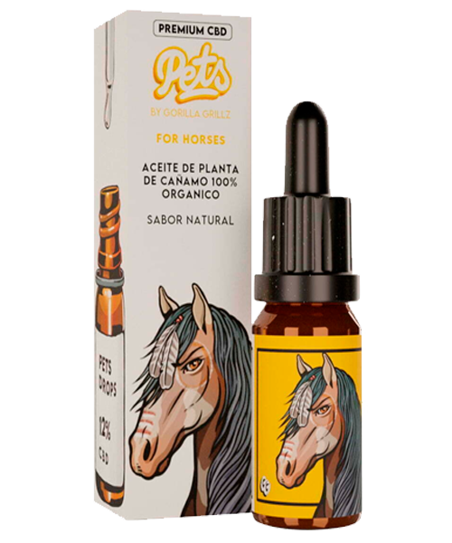 Aceite CBD PETS 12% Para Caballos – 10ml