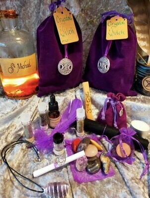 Crystal Witch Altar Bag