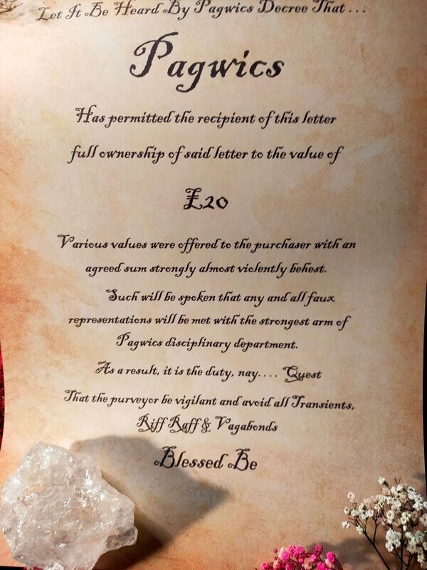 £20 Witch Voucher