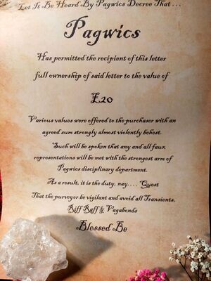 £20 Witch Voucher