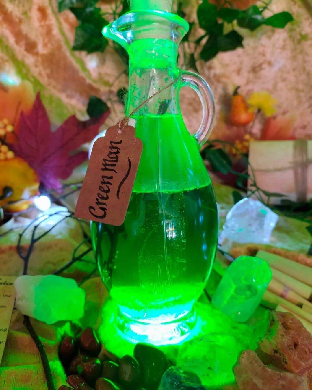 Green Man Ritual Spell Jar