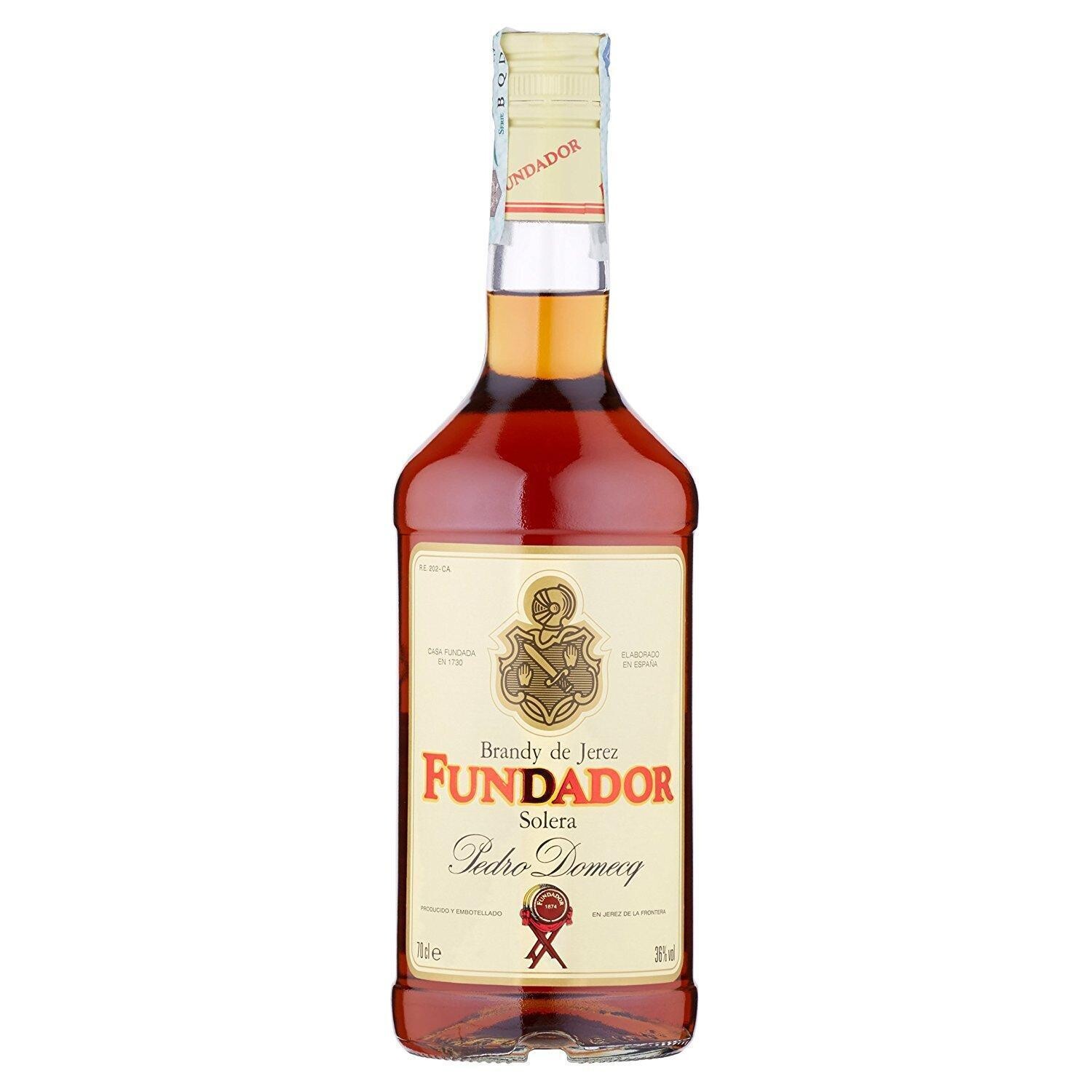 BRANDY DE JEREZ FUNDADOR  SOLERA CL 70 36% VOL.
