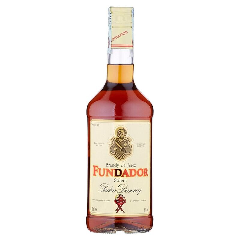 BRANDY DE JEREZ FUNDADOR  SOLERA CL 70 36% VOL.