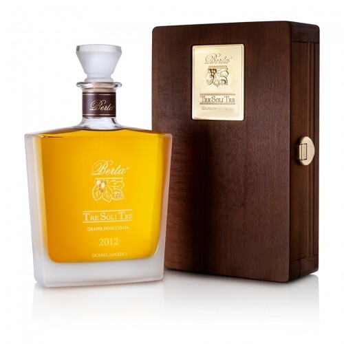 GRAPPA BERTA TRE SOLI TRE 2015 CL 70 43% VOL. ASTUCCIATA