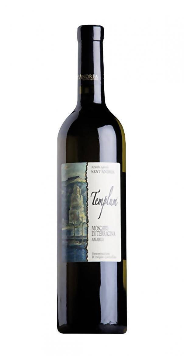 VINO TEMPLUM MOSCATO DI TERRACINA AMABILE DOC CANTINA SANT'ANDREA CL 75 12% VOL.