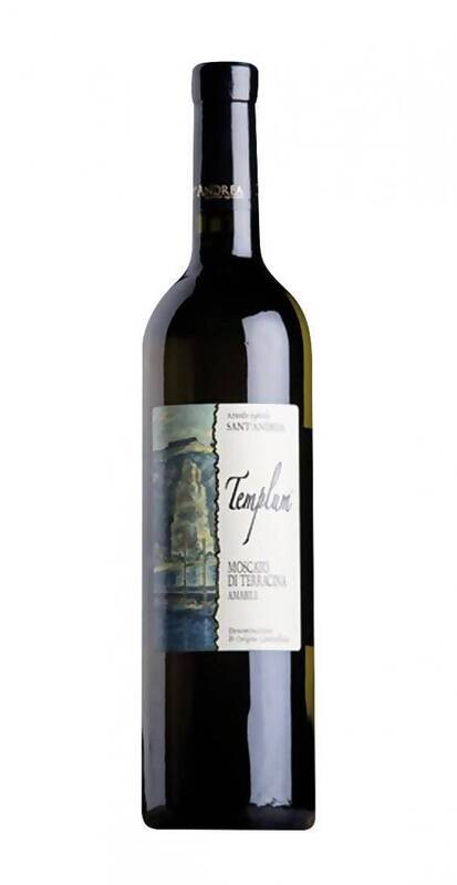 VINO TEMPLUM MOSCATO DI TERRACINA AMABILE DOC CANTINA SANT'ANDREA CL 75 12% VOL.