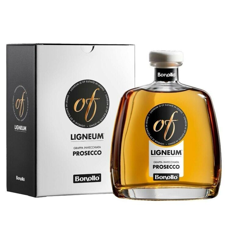 GRAPPA BONOLLO OF LIGNEUM PROSECCO CL 70 42%VOL. ASTUCCIATA