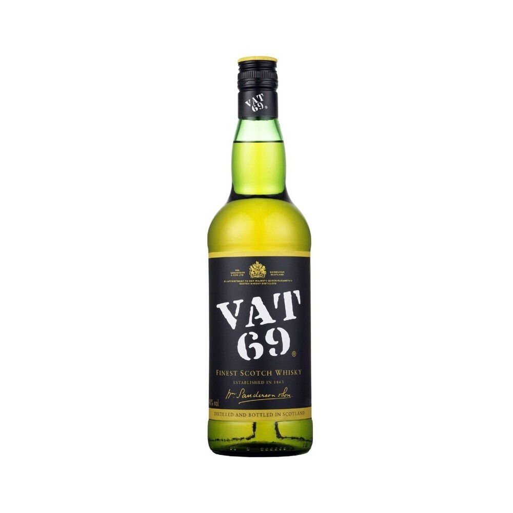 WHISKY VAT 69 BLENDED SCOTH CL70 40% VOL.