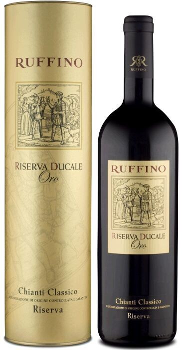 VINO CHIANTI CLASSICO RISERVA DUCALE ORO RUFFINO CL 75 14,5% VOL. ASTUCCIATO