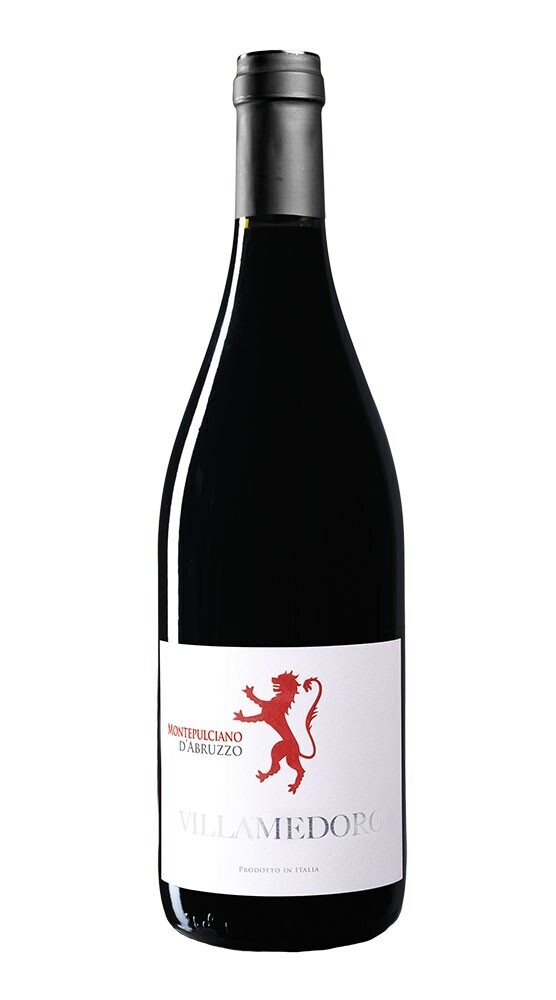 VINO MONTEPULCIANO D'ABRUZZO DOC VILLAMEDORO CL 75 13,5% VOL.