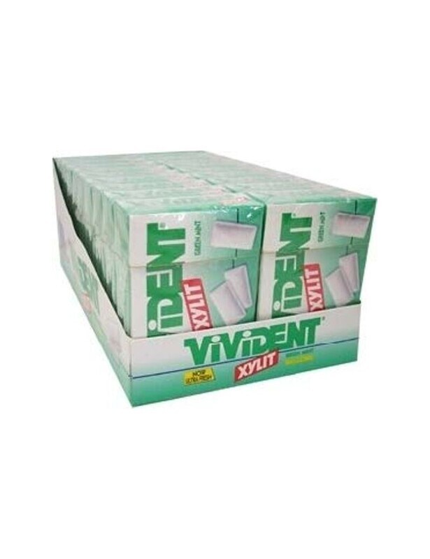 CHEWING GUM VIVIDENT XLIT VERDE X 20 BOX