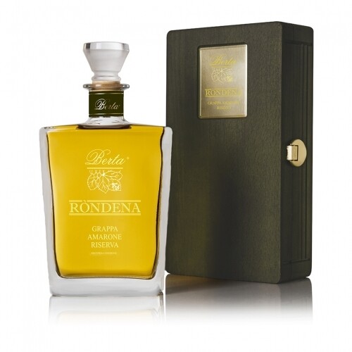 GRAPPA BERTA RONDENA AMARONE RISERVA CL 70 43% VOL. ASTUCCIATA
