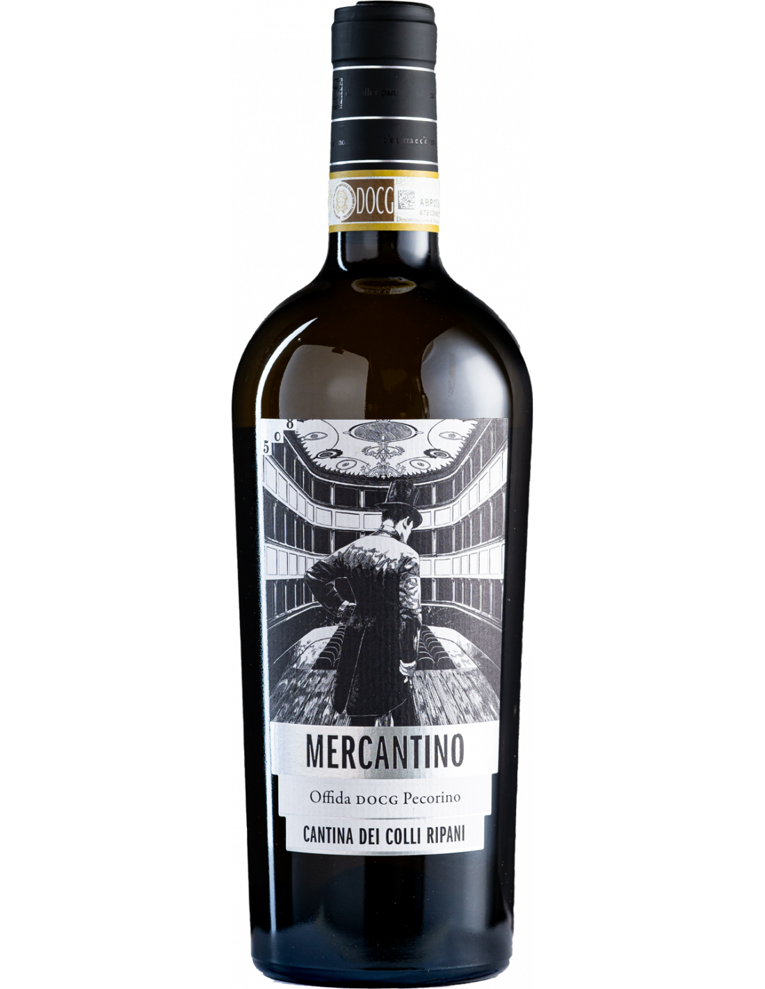 VINO PECORINO OFFIDA "MERCANTINO" DOCG CL 75 14% VOL.