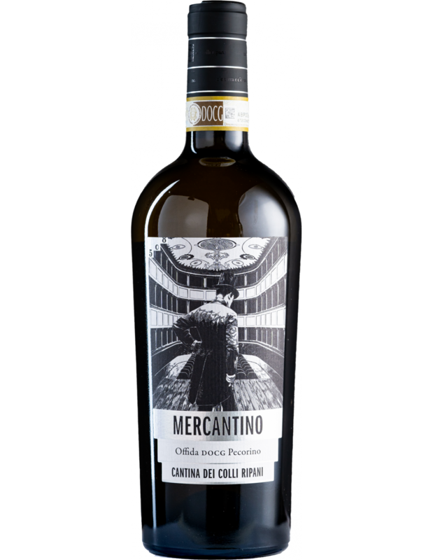 VINO PECORINO OFFIDA "MERCANTINO" DOCG CL 75 14% VOL.