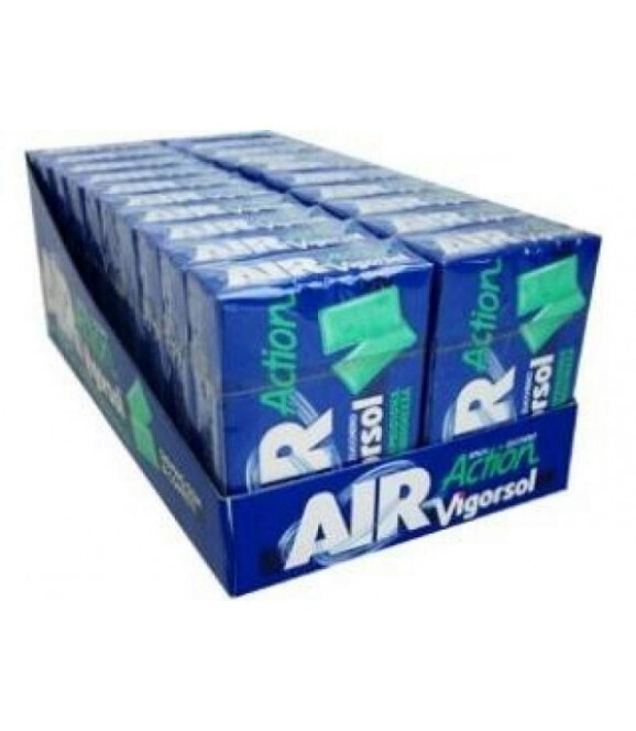 CHEWING GUM VIGORSOL AIR ACTION BLU X 20 BOX