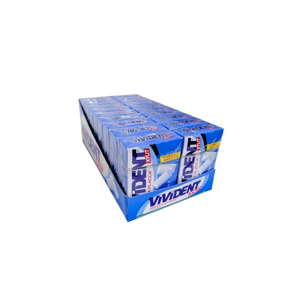 CHEWING GUM VIVIDENT XLIT AZZURRA X 20 BOX