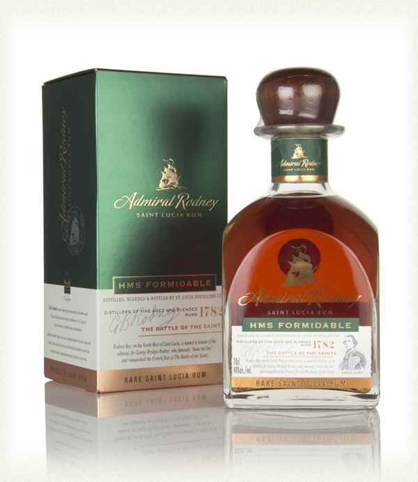 RUM HMS FORMIDABLE ADMIRAL RODNEY CL 70 40% VOL. ASTUCCIATO