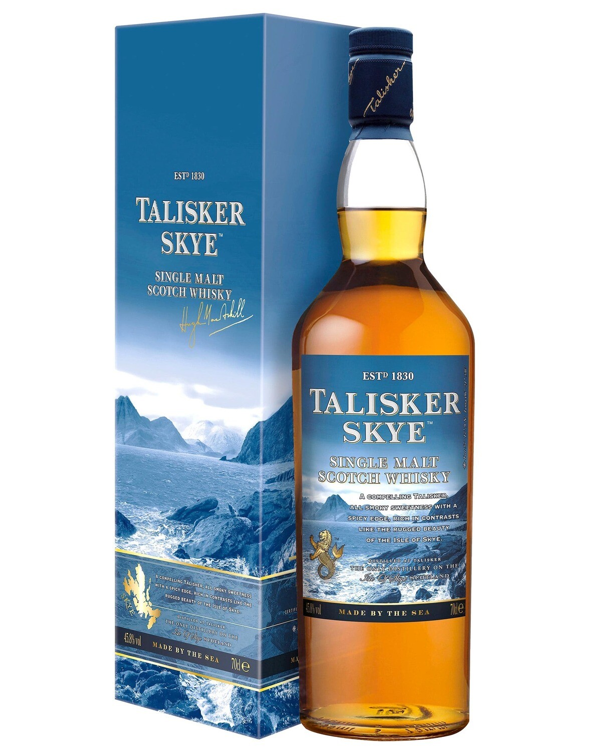 WHISKY TALISKER SKYE SINGLE MALT CL 70 45.8% VOL. ASTUCCIATO