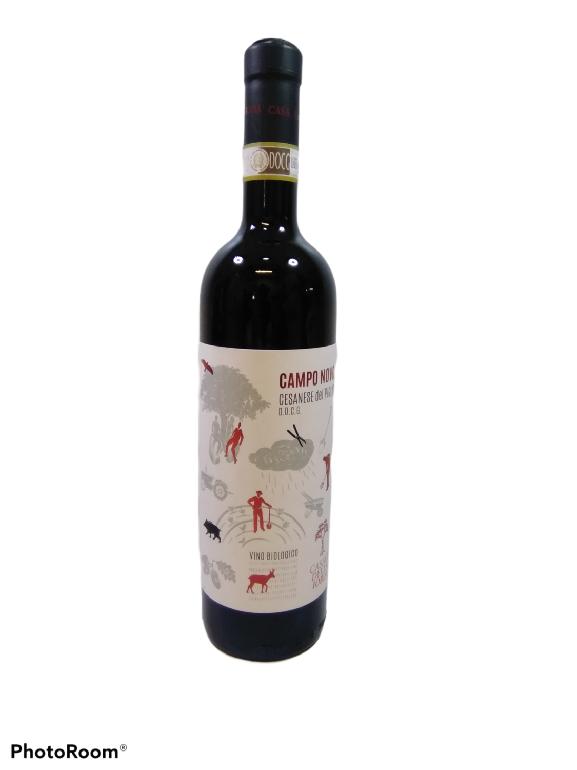 VINO CESANESE DEL PIGLIO CAMPO NOVO D.O.C.G. CASALE DELLA IORIA CL 75 14,5% VOL.
