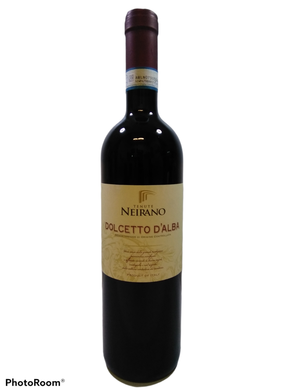 VINO DOLCETTO D'ALBA DOC NEIRANO CL 75 13,5% VOL.