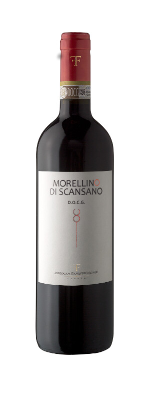 VINO MORELLINO DI SACANSANO DOCG AMBROGIO E GIOVANNI FOLONARI TENUTE CL 75 14% VOL.