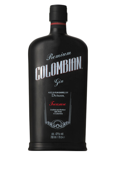 GIN PREMIUM DICTADOR TREASURE COLOMBIAN AGED GIN 43% VOL. CL 70