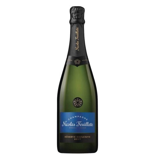 CHAMPAGNE NICOLAS FEUILLATTE CHOULLY-FRANCE RESERVE EXCLUSIVE BRUT CL 75 12% VOL.