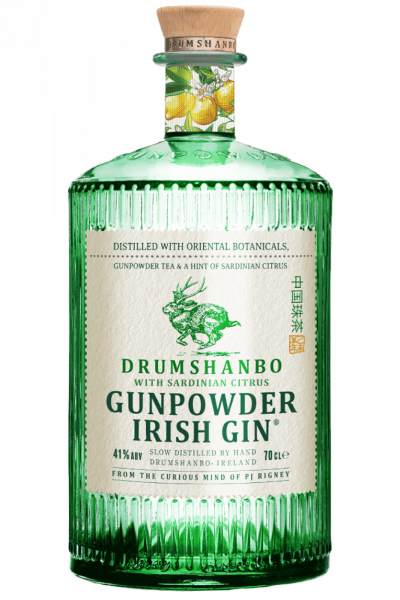 GIN GUNPOWDER IRISH GIN DRUMSHANBO WITH SARDINIAN CITRUS 43% VOL. 70CL