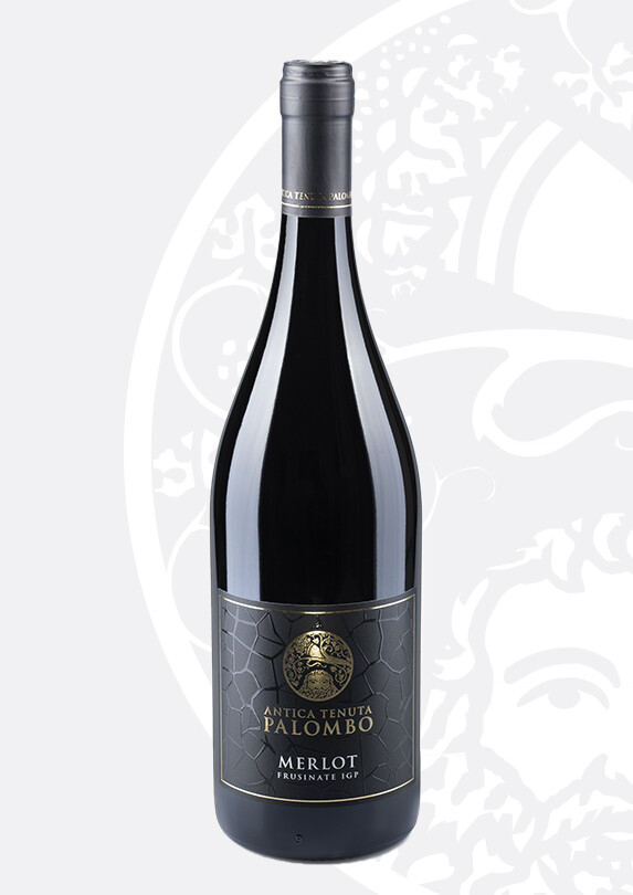 VINO MERLOT FRUSINATE IGP ANTINA TENUTA PALOMBO CL 75 14% VOL.
